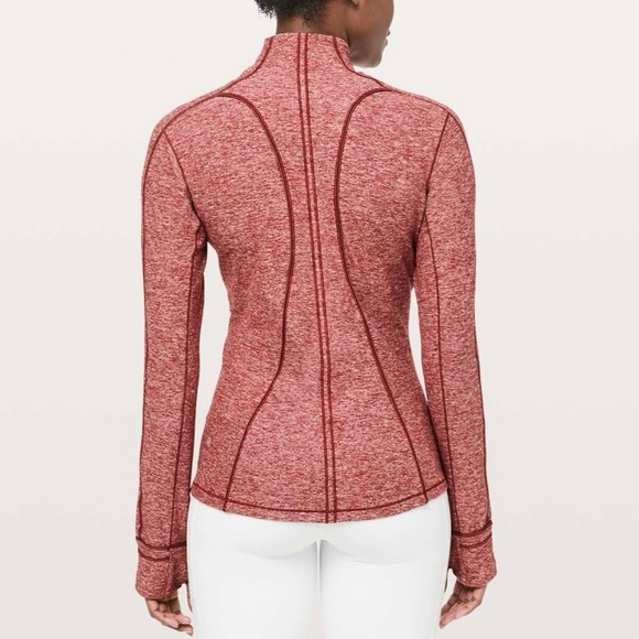 Lululemon Half Zip Top 6 Red - Picture 6 of 16